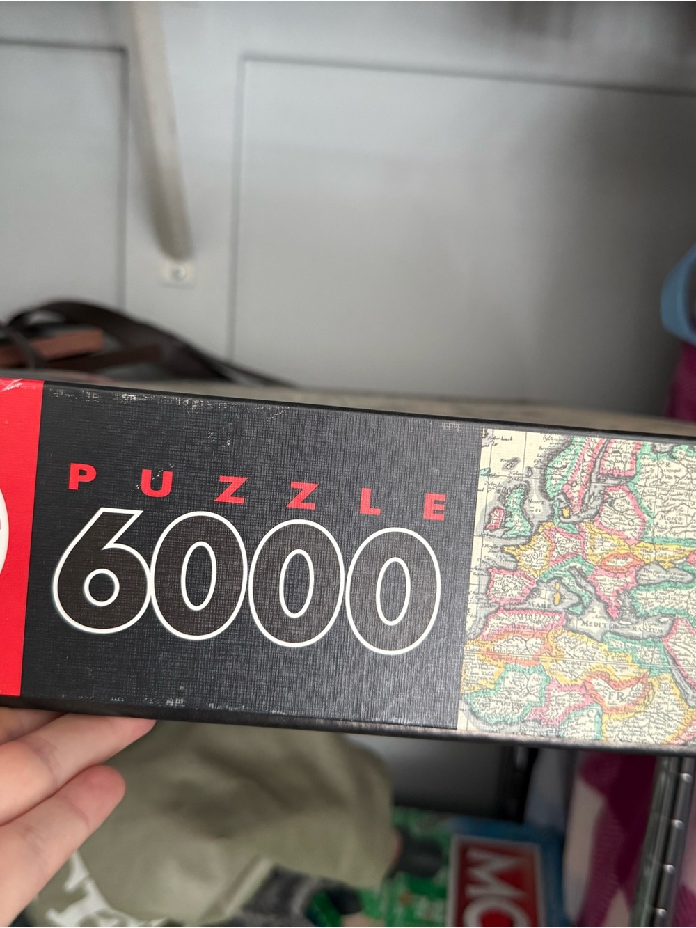6000-Piece Puzzle Box in Black - Large Jigsaw Puzzle